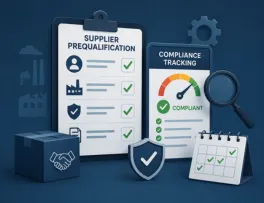 Supplier Prequalification & Compliance Tracking